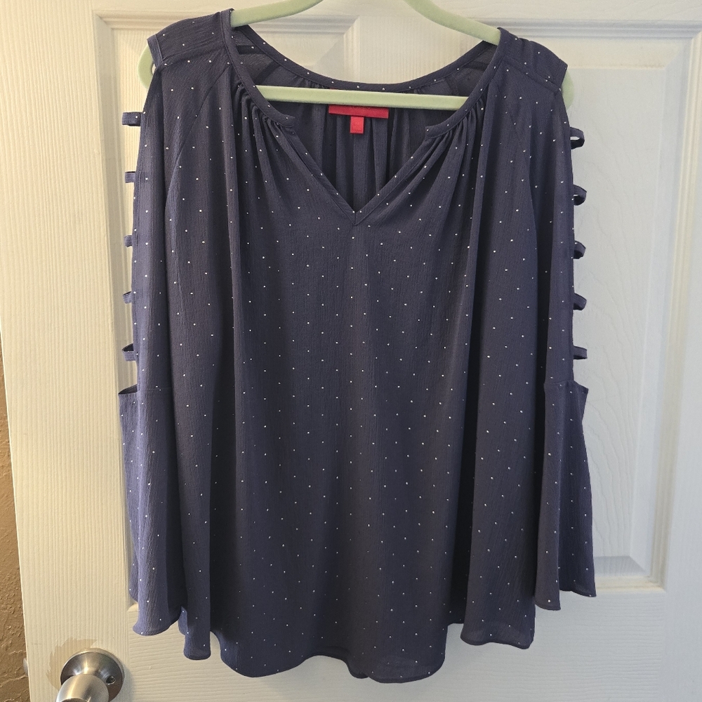 Jennifer Lopez Women's Cold Shoulder Top